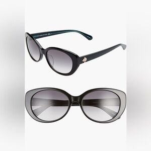 Kate Spade NY black cat eye sunglasses